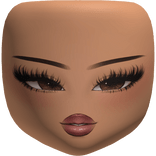 Berry Baddie Makeup Doll Head Nougat Skin Tone