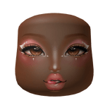 Berry Cute Girl Makeup Cheeks Head brown Skin