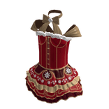 BerryBox Dec '23 Mistral Red Corset Dress