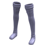 BerryBox Jan '24 Chunky Knit Long Stockings Lilac