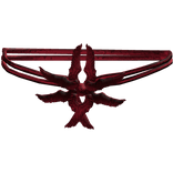 Biblical Angel Arm Band Red [Left]