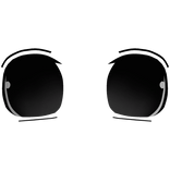 big black emo gothic eyes