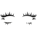 big emo anime lashes