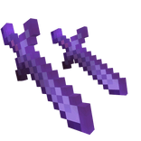 BIG Enchanted Netherite Swords (Waist) 