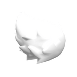 Big fluffy messy bunny tail (white)