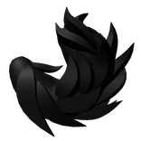 Big Fluffy Protogen Tail [Black]