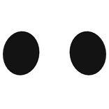 Big Glowy Googly Eyes