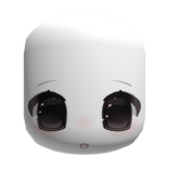 🤍 big pretty moe eyes happy :D chibi face mask