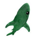 Big Summer Cute Green Shark Plushie