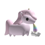 (bike animation) kawaii fluffy unicorn plush bike