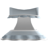  ♡・Bikini Dress・Ruffled & Striped・Blue