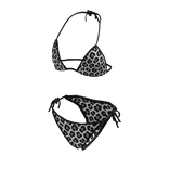 BIkini Swimsuit White Leopard