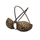 Bikini Top Leopard Urban Summer Halter String Tied