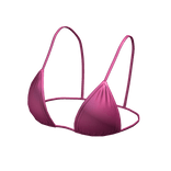 Bikini Top Pink String Tied Hawaiian Y2K Beach