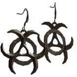 Biohazard earing 