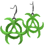 Biohazard earing 