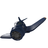 biplane / plane main body blue (monoplane)
