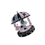 bittersweet carnival cute pastel goth carousel hat