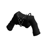 Black 3.0 Woman Off Shoulder Crop Top