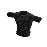 black acid wash grunge dragon y2k punk shirt