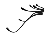 Black alien tail
