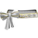 Black & Gold Elegant Gyaru Bow Belt 2000s