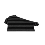 ♡ black and grey crop top