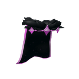 Black and Pink Royal Cape