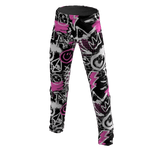 Black and Pink Street Art 