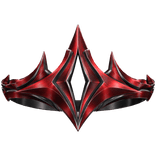 Black and Red Gothic Rift Crown