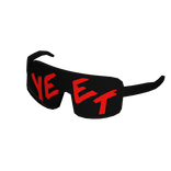Black & Red Main Event Yeet Shades (Wrestling WWE)