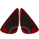 Black and Red Moth Wings