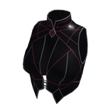 ♾️ Black & red Vampire huntress armor shirt