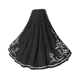 ♾️ Black and silver Vampire lord cape