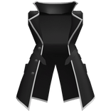 Black & W Assassin Coat - Girl R6