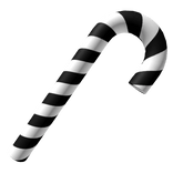 Black And White Candy Cane