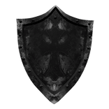 Black And White ChromeHeart Shield
