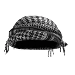 Black and White Palestine Keffiyeh