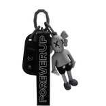 Black & White Paws Car Keychain