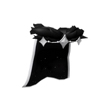 Black and White Royal Cape