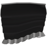 black and white ruffle top