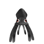Black and White Squid