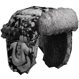 Black & White Vintage Ushanka