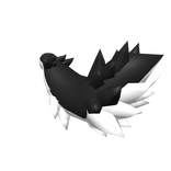 Black & White Wolf Tail