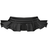 ♱ Black Angelic Ruffle Cutesy Mini Skirt