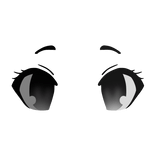 Black Anime Eyes