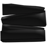 Black Anime Right Shoulder Bandage