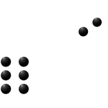 [Black] Anti Eyebrow Emo Grunge Piercing Set 