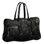 Black Archival Chrome Handheld Duffel Bag