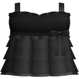 Black Baby Doll Dress